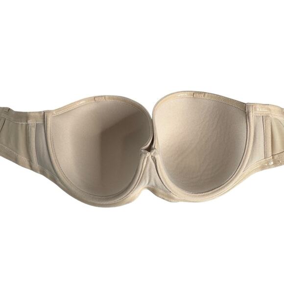 Wacoal Red Carpet Wired Strapless Bra in Natural Nude Women’s Size‎ 36DD - Picture 3 of 7